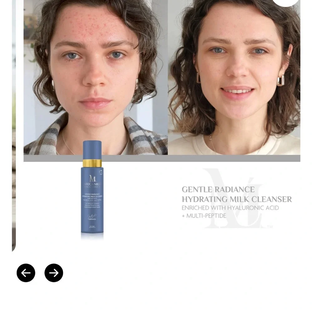 Gentle Radiance Hydrating Milk Cleanser